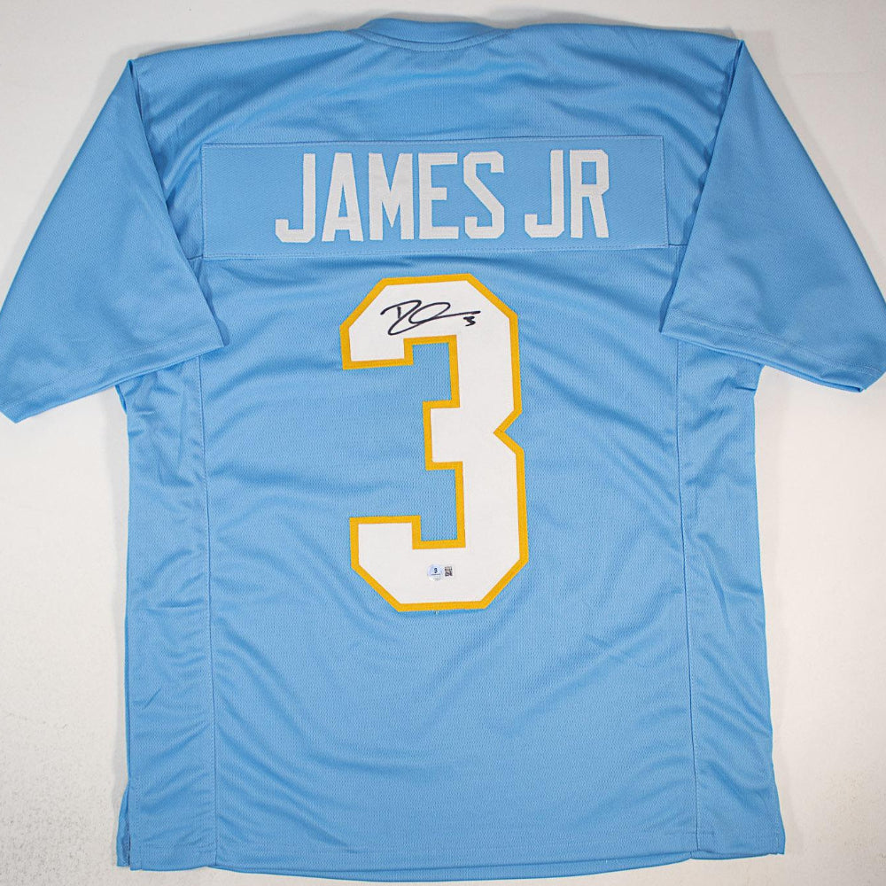 Derwin James Signed Chargers Powder Blue Jersey (Beckett Certified)