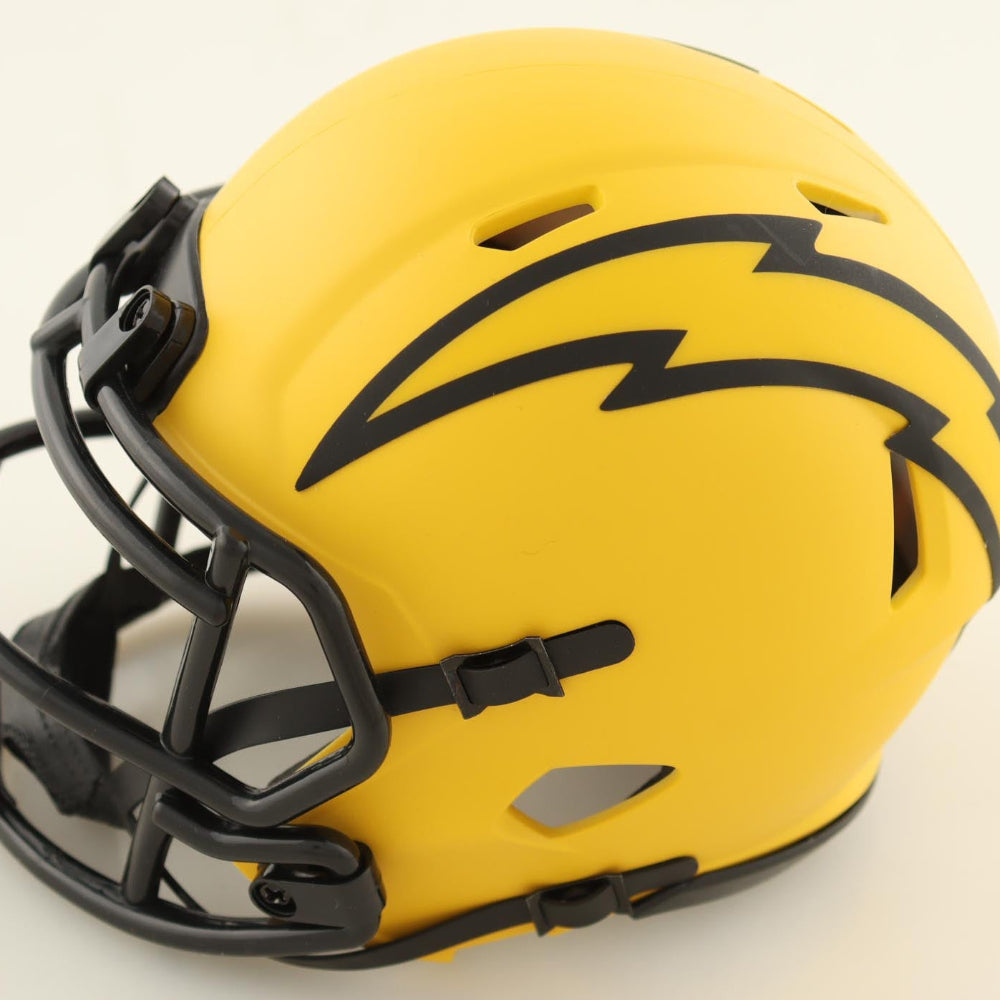 Derwin James Signed Chargers Rave Alternate Speed Mini Helmet (Beckett)