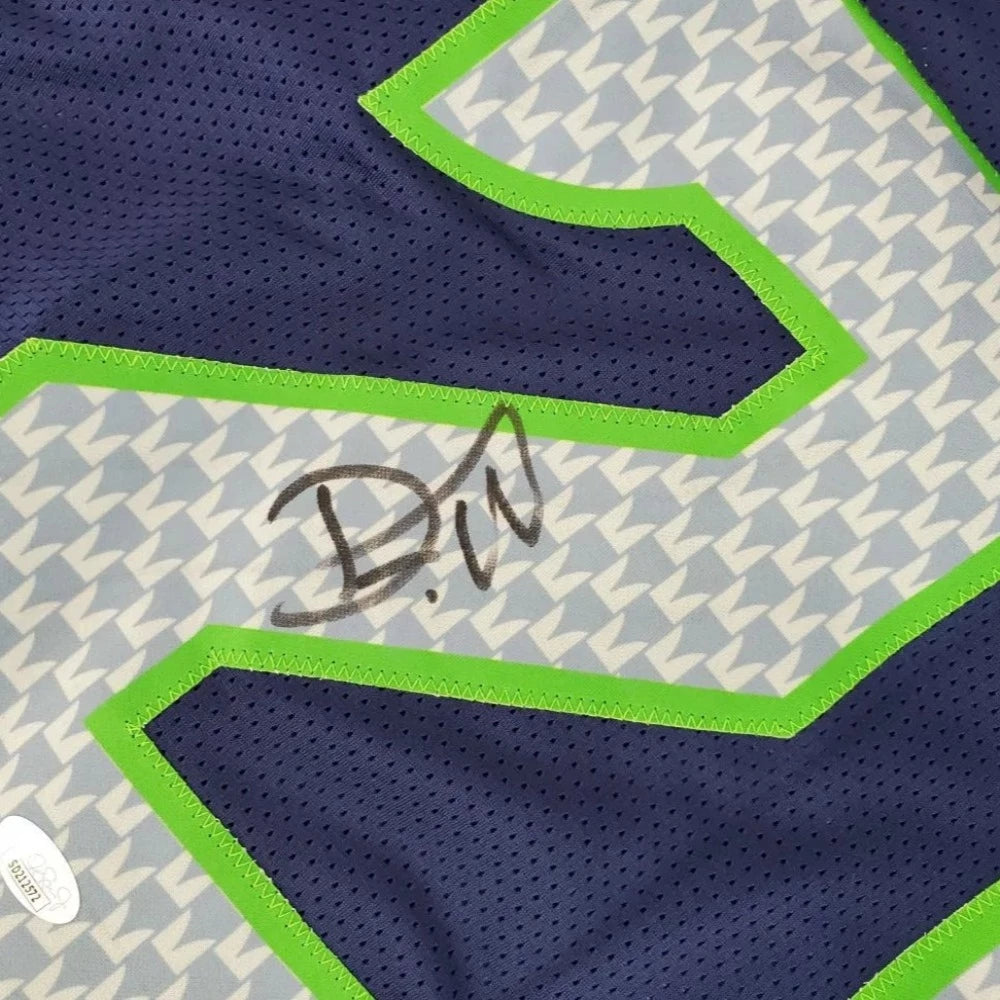 Devon Witherspoon Signed Seattle Seahawks &quot;Rookie Season&quot; Blue Jersey (JSA COA)