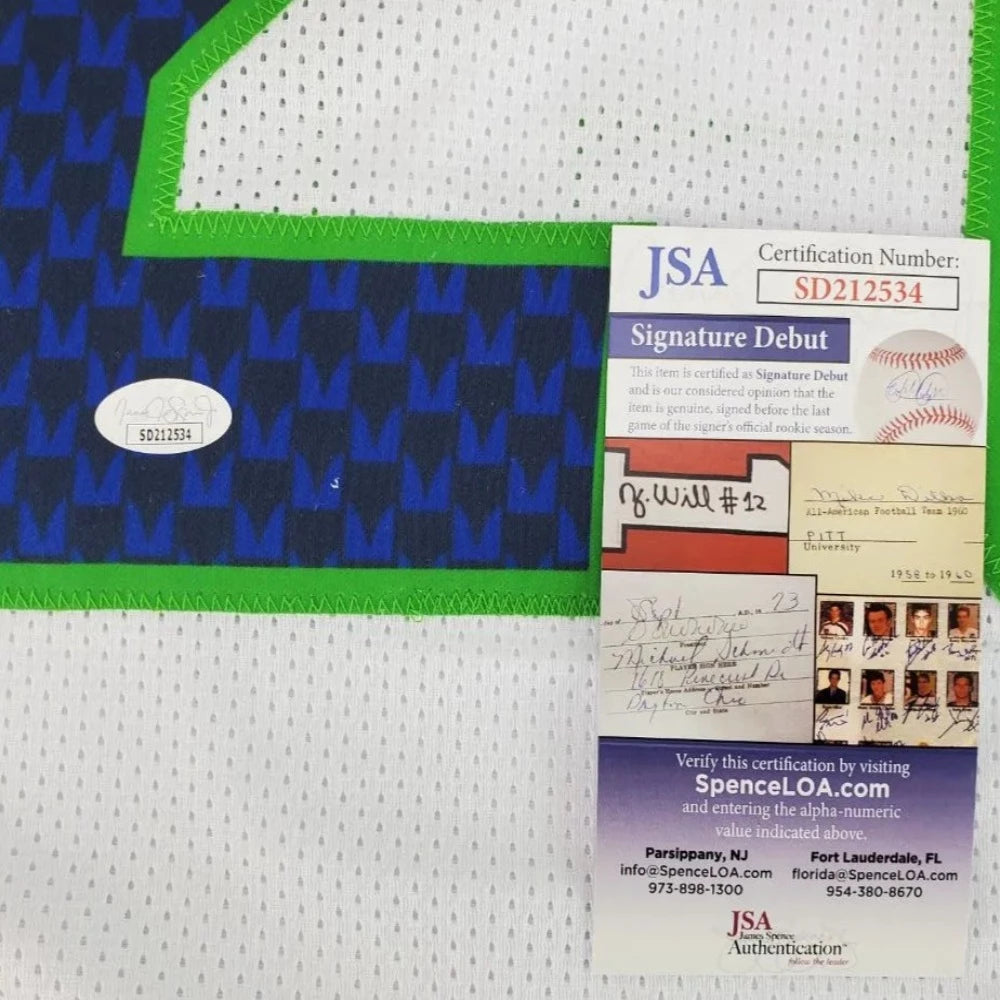 Devon Witherspoon Signed Seattle Seahawks &quot;Rookie Season&quot; White Jersey (JSA COA)