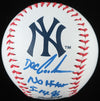 Dwight Gooden Signed OML Yankees Baseball Inscribed &quot;No Hitter 5/14/96&quot; (JSA)
