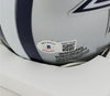 Drew Pearson “HOF 21” Signed Dallas Cowboys Mini Helmet (Beckett Witness Certified)