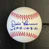 Don Larsen Signed OML Baseball Inscribed &quot;WSPG 10-8-56&quot; (PSA)