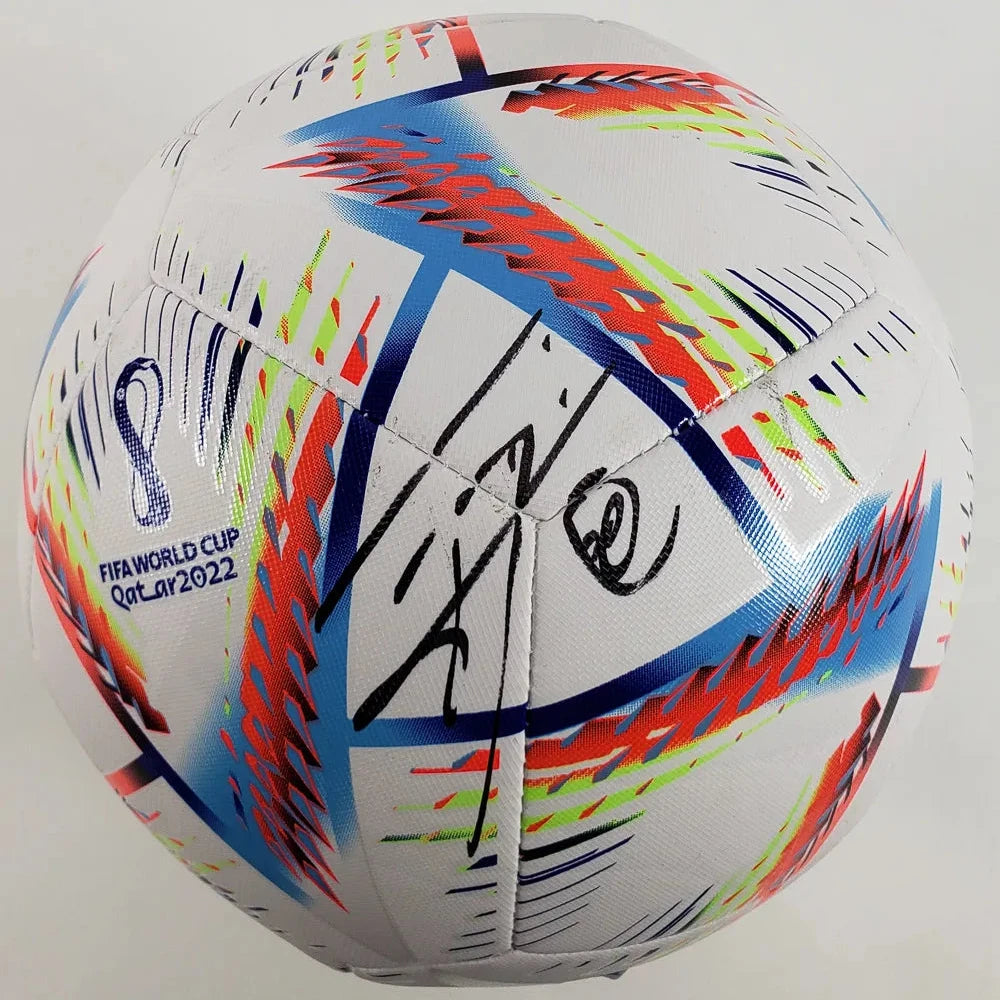 Edinson Cavani Signed Adidas 2022 FIFA World Cup Soccer Ball (JSA COA)