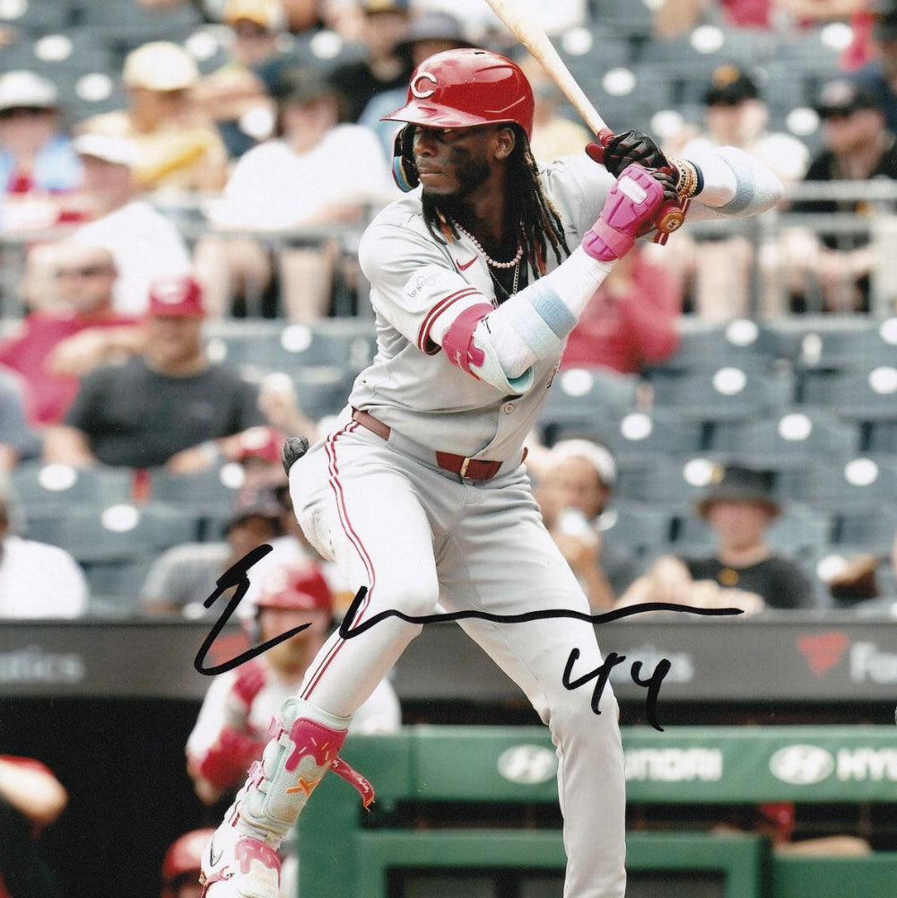 Elly De La Cruz Signed Cincinnati Reds 8x10 Photo (GT Sports)