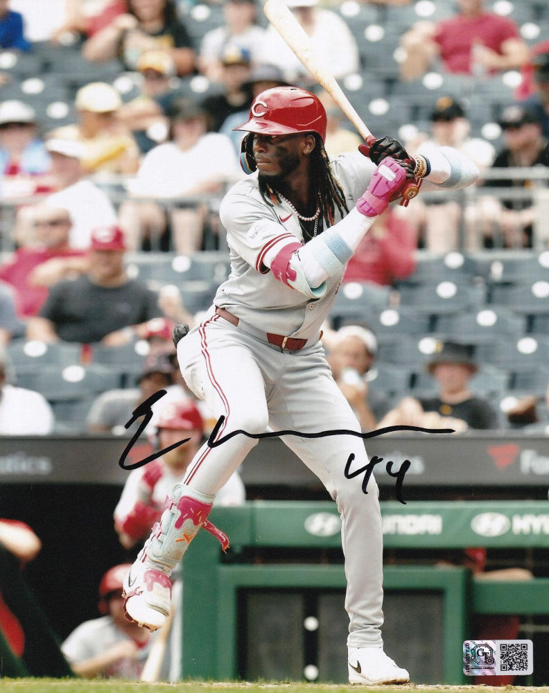 Elly De La Cruz Signed Cincinnati Reds 8x10 Photo (GT Sports)