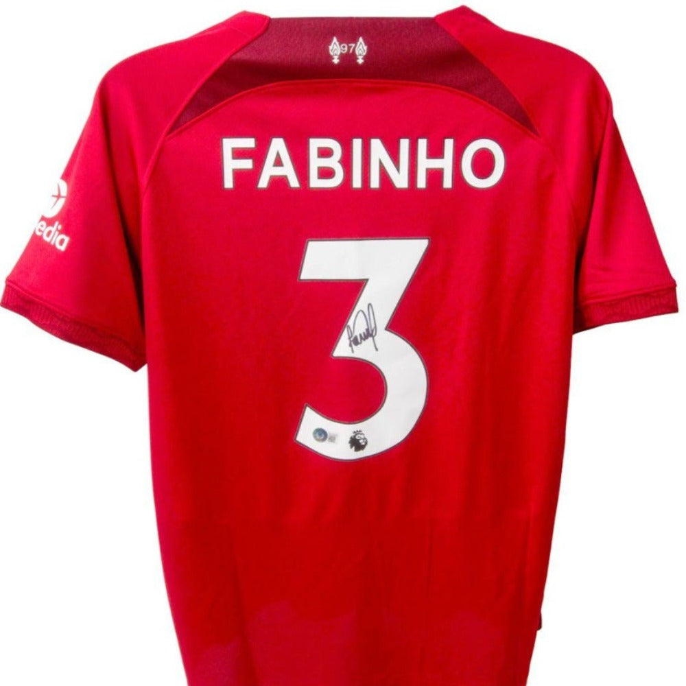 Fabinho Signed Liverpool F.C. Nike Home Jersey (Beckett)