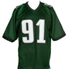 Fletcher Cox Signed Philadelphia Eagles Green Jersey (JSA Witness COA)