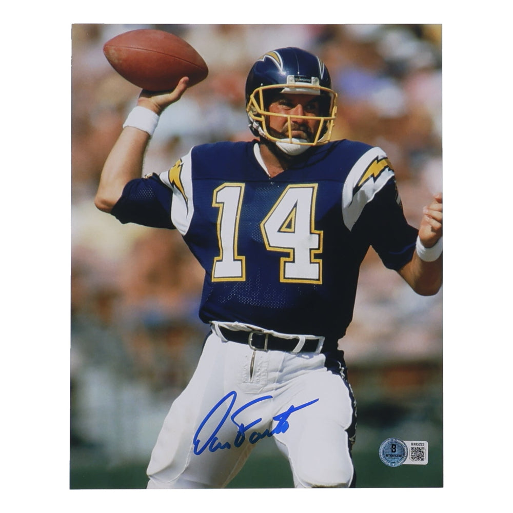 Dan Fouts Signed Chargers 8x10 Photo (Beckett)