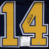 Dan Fouts Signed San Diego Chargers Jersey (Schwartz Sports COA)