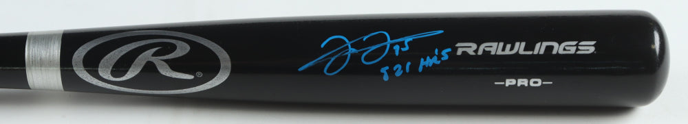 Frank Thomas Signed Rawlings Baseball Bat Inscribed "521 HR's" (JSA)