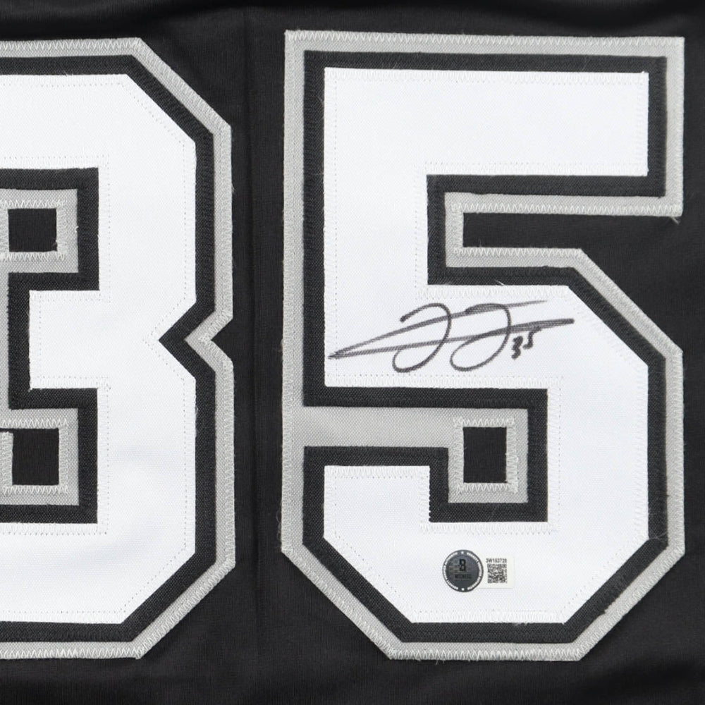 Frank Thomas Signed Chicago White Sox Career Stat Jersey (Beckett)