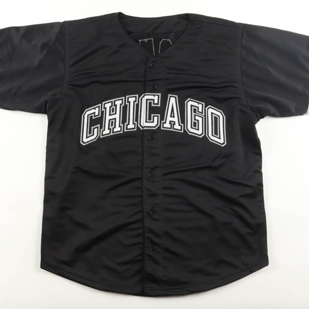 Frank Thomas Signed Chicago White Sox Career Stat Jersey (Beckett)