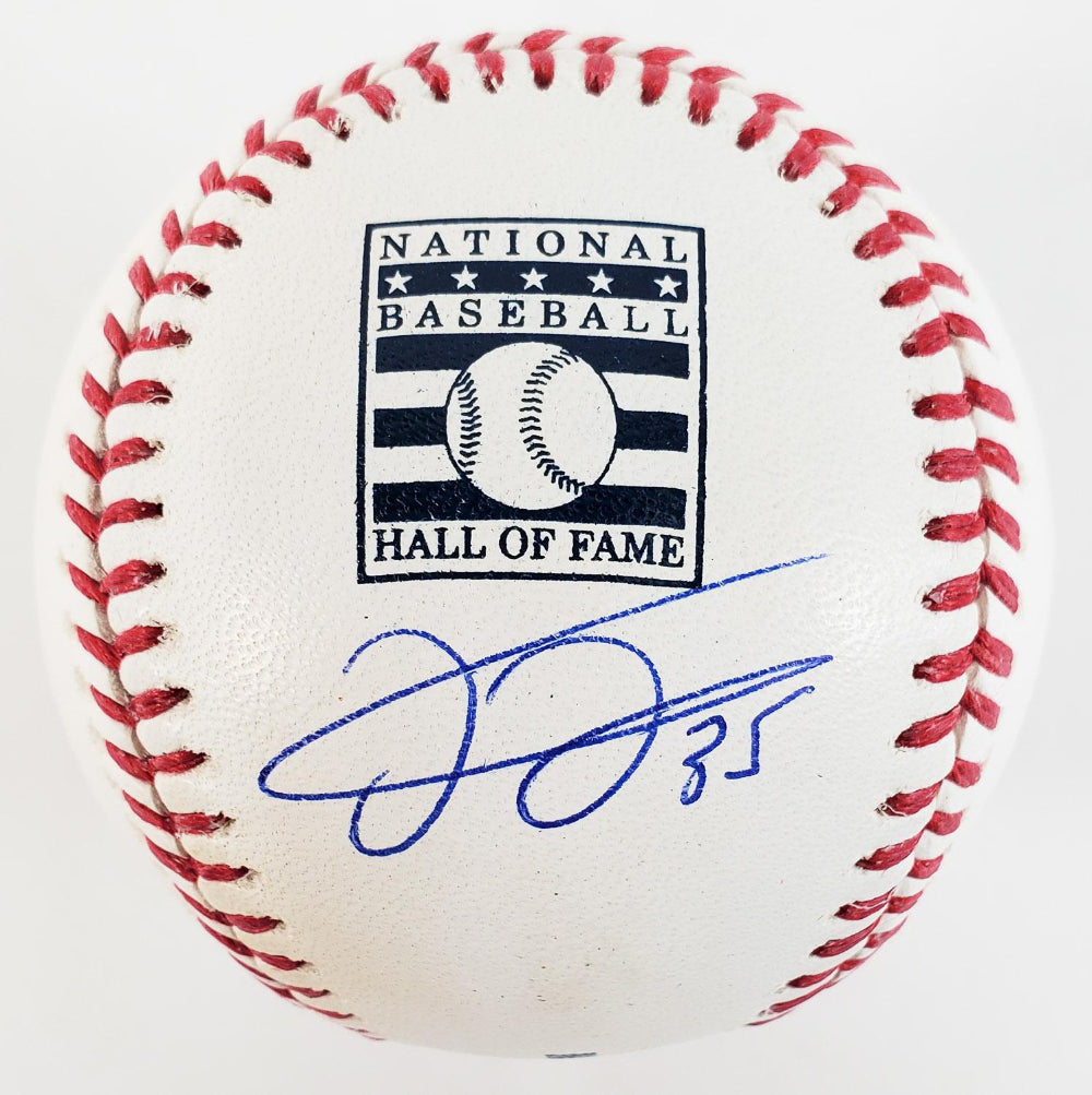 Frank Thomas Signed Hall Of Fame OML Baseball (JSA Witness)