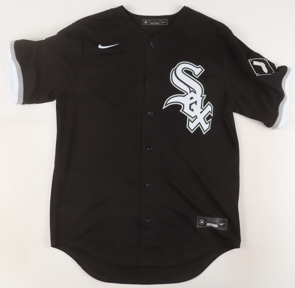 Frank Thomas Signed White Sox Nike Jersey With 2005 World Series Patch (Beckett)