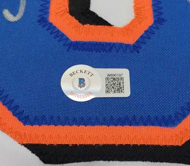 Gary Sheffield “509 HR’s” Signed New York Mets Jersey (Beckett Witness Certified)