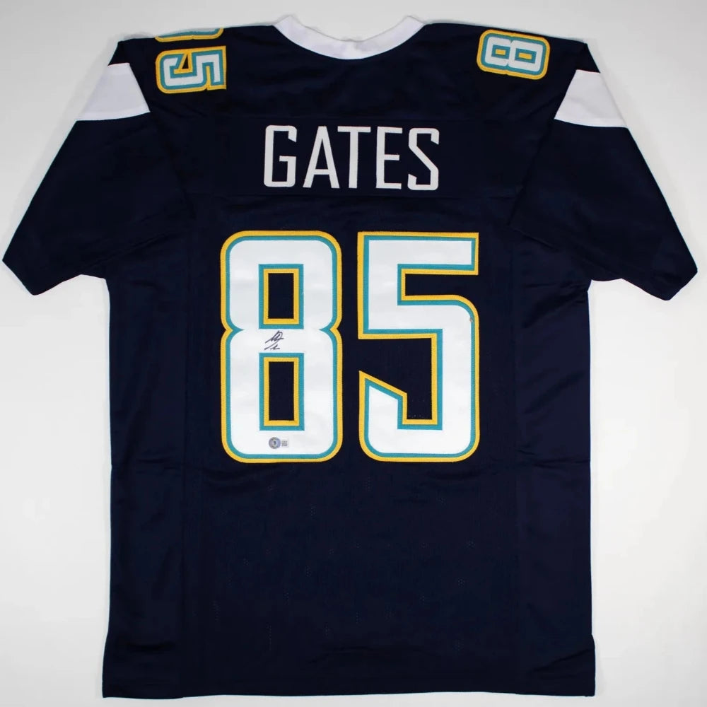 Antonio Gates Signed San Diego Chargers Jersey (Beckett Witness Certified)