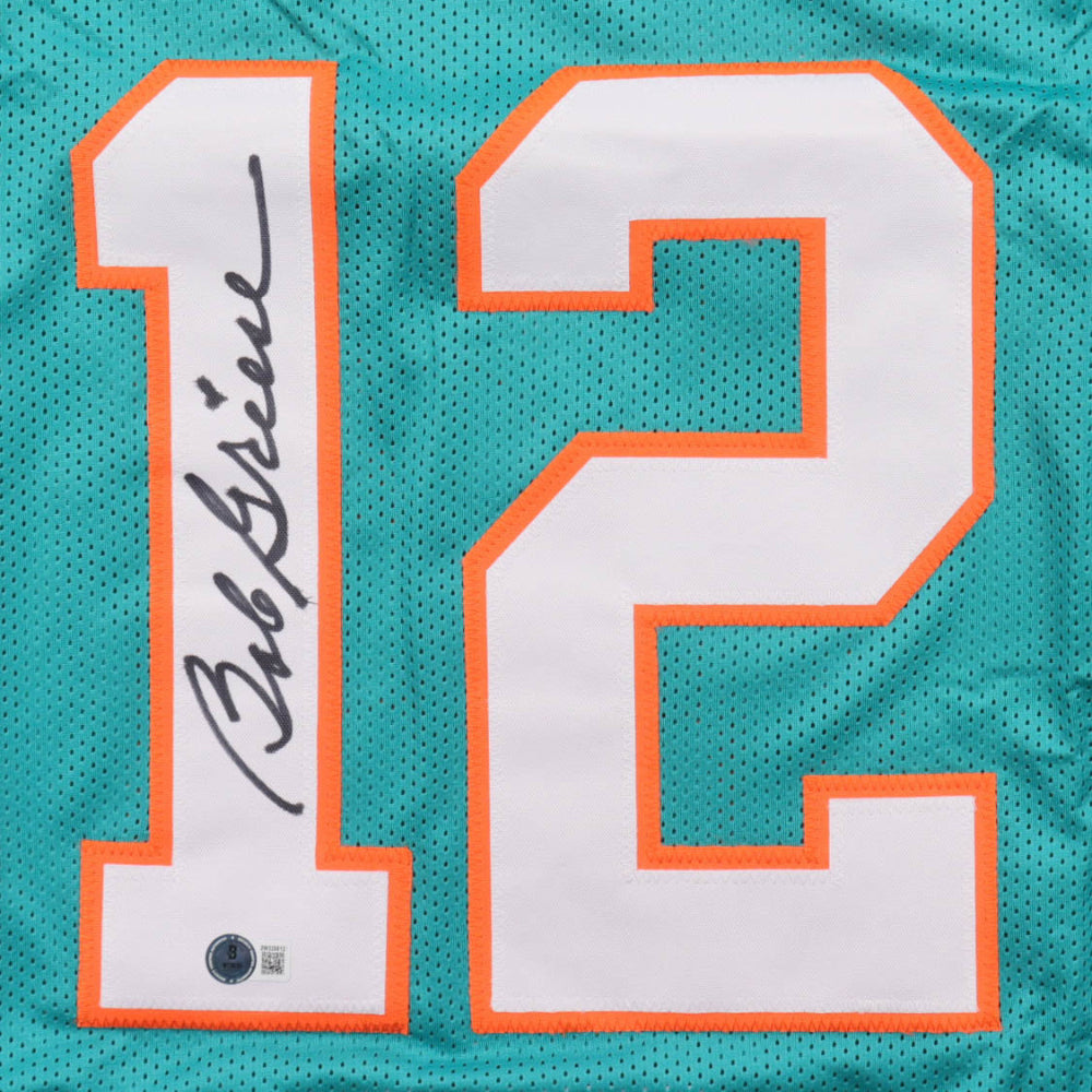 Bob Griese Signed Career Stat Dolphins Jersey (Beckett)