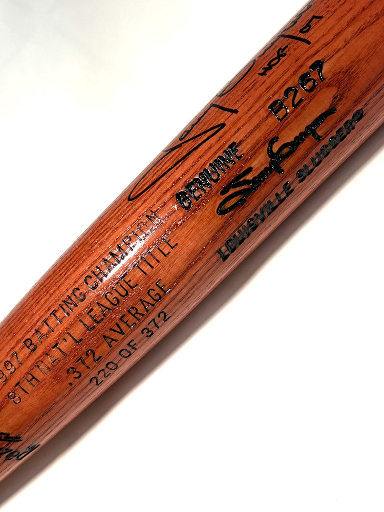Tony Gwynn Autographed Louisville Slugger 1997 Batting Champion Bat
