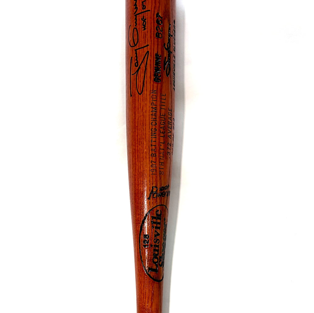 Tony Gwynn Autographed Louisville Slugger 1997 Batting Champion Bat
