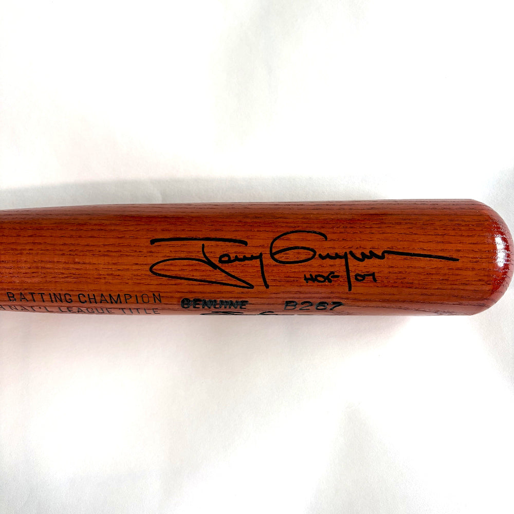 Tony Gwynn Autographed Louisville Slugger 1997 Batting Champion Bat