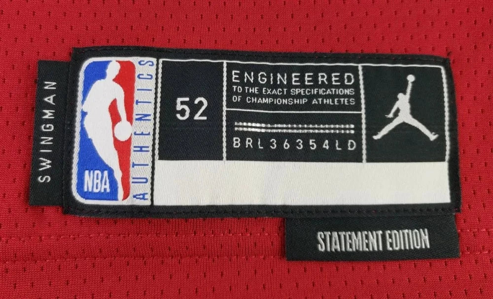 Tyler Herro “Boy Wonder” Signed Miami Heat Nike Statement Edition Dri-Fit Swingman Jersey