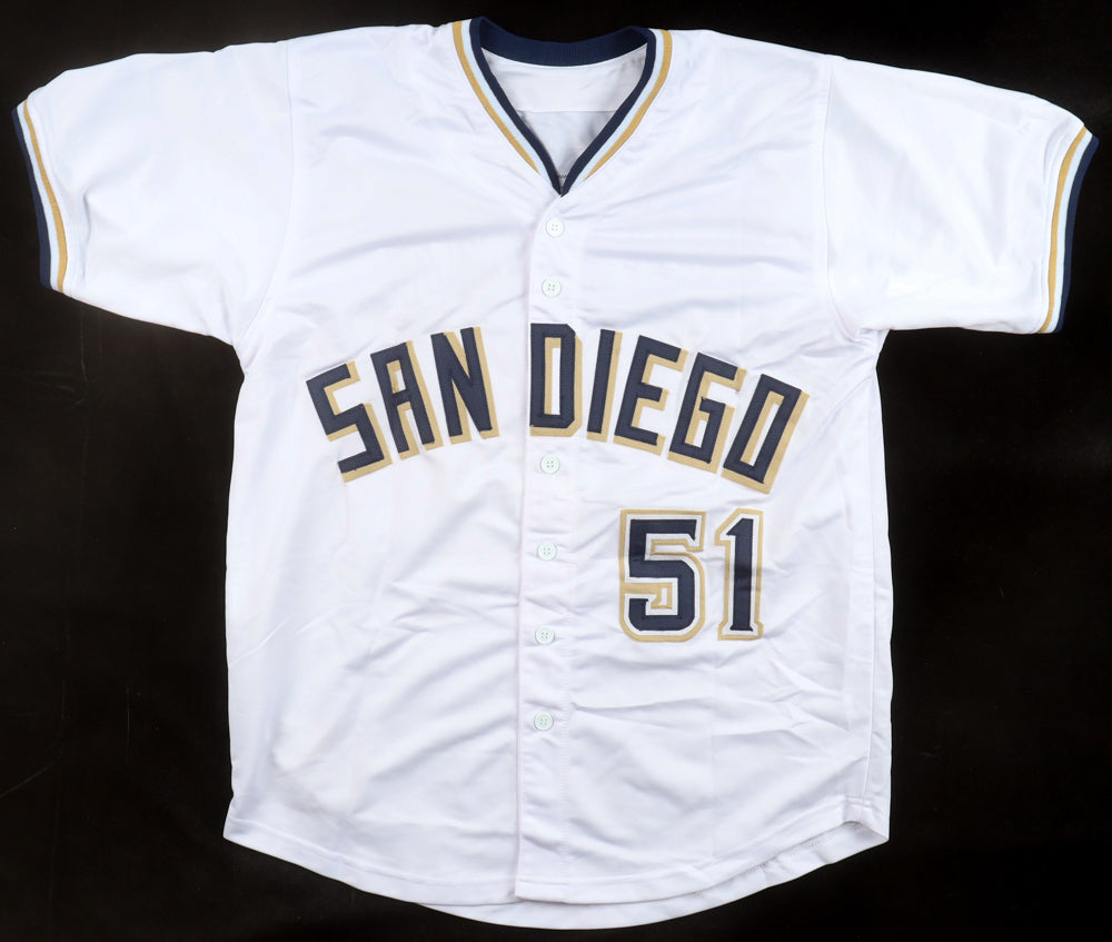 Trevor Hoffman Signed White San Diego Padres Jersey (Beckett)