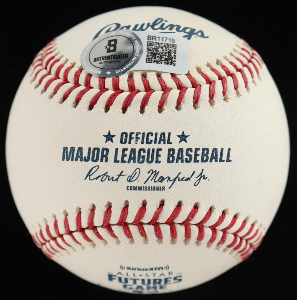 Fernando Tatis Jr. Signed 2018 All-Star Futures Game Logo Baseball (Beckett