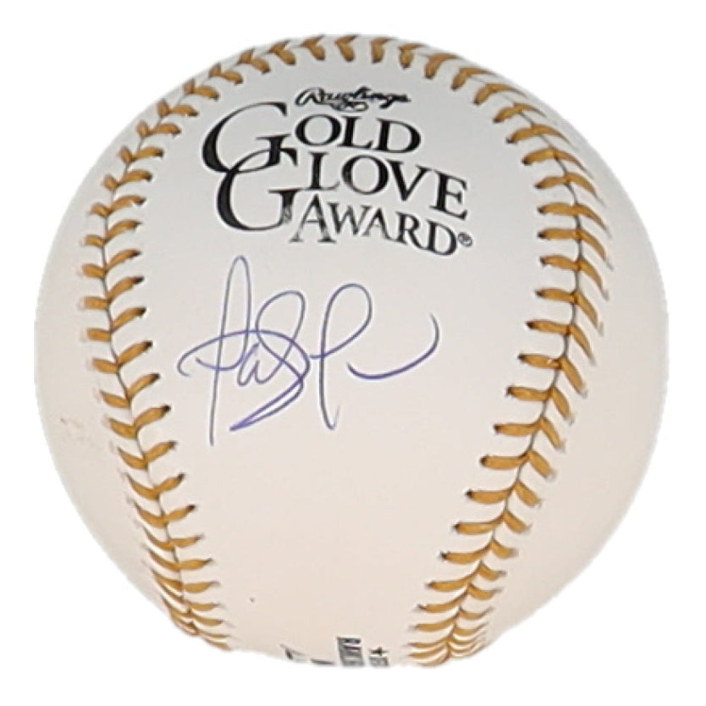 Fernando Tatis Jr. Signed Gold Glove Award Logo Baseball (Beckett)