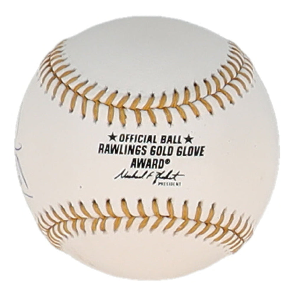 Fernando Tatis Jr. Signed Gold Glove Award Logo Baseball (Beckett)