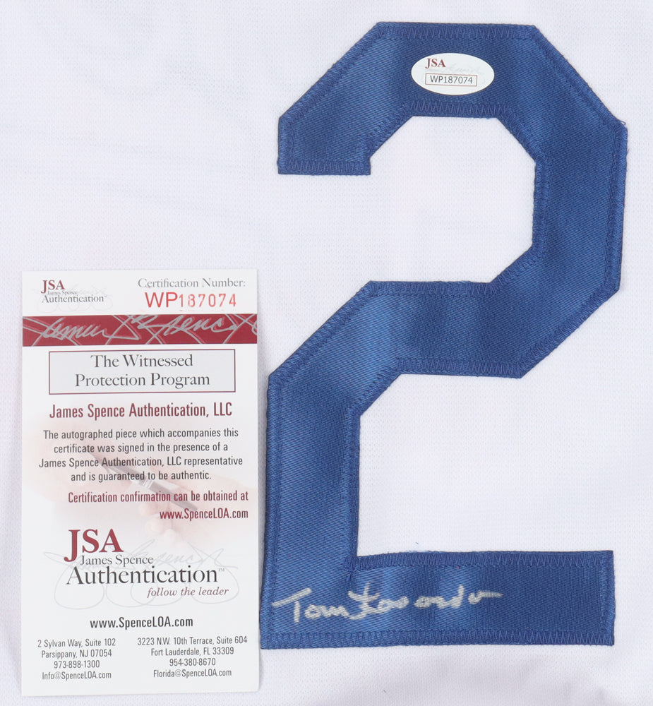 Tommy Lasorda Signed LA Dodgers Jersey (JSA)