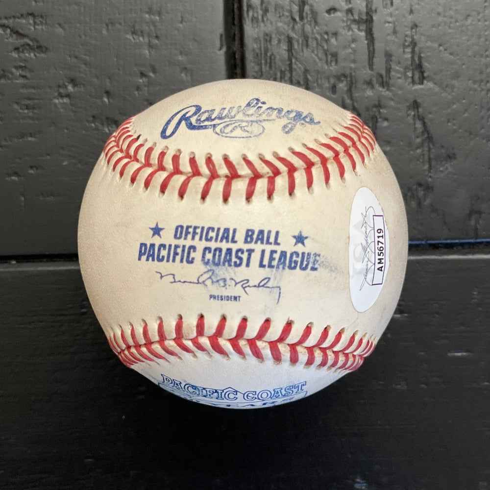 Felix Hernandez Signed Game-Used Triple-A Baseball - JSA