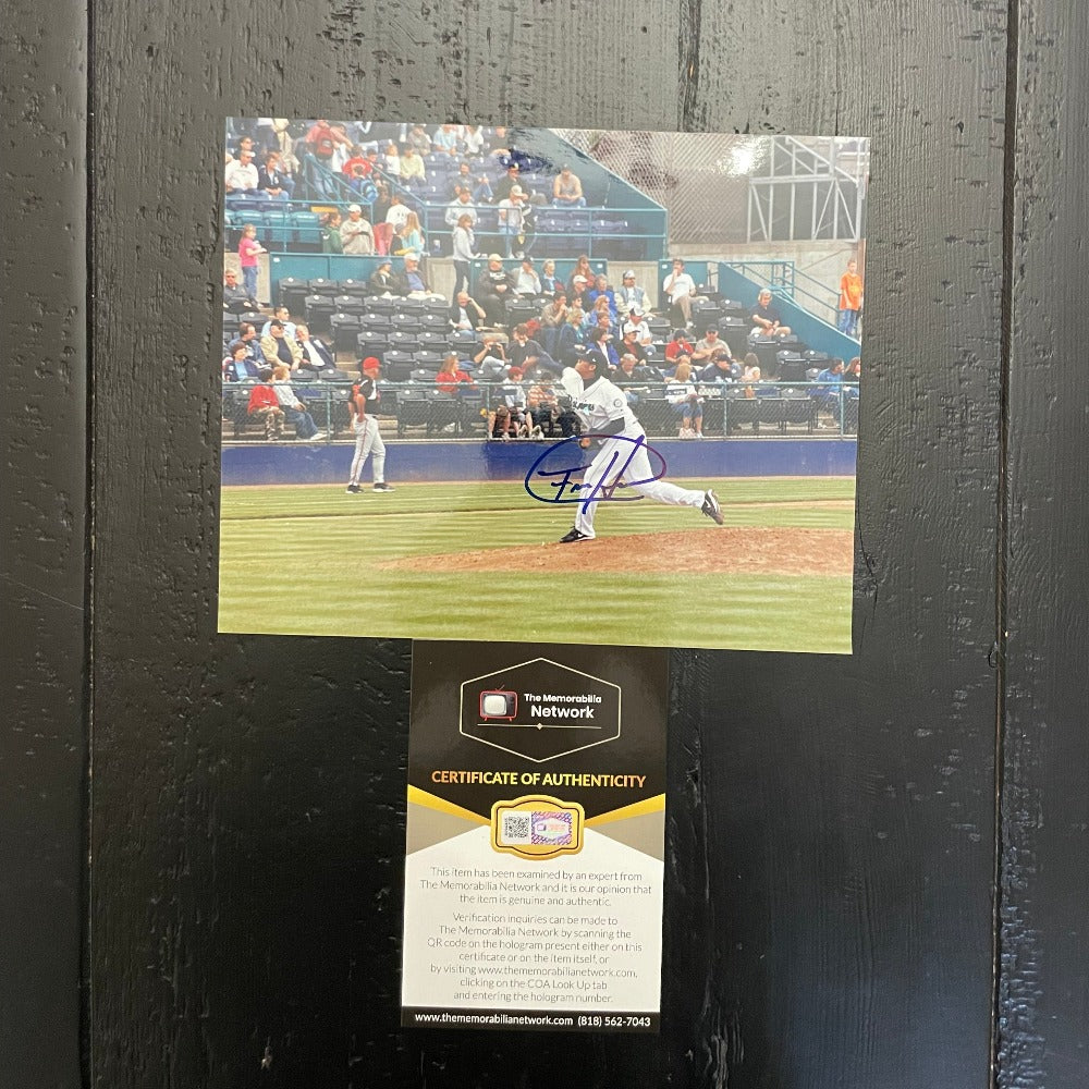 Felix Hernandez Signed 8x10 Tacoma Rainiers Photo