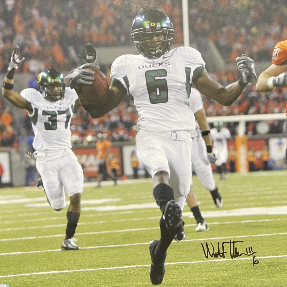 Walter Thurmond III Signed 16x20 Oregon Ducks Photo