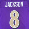 Lamar Jackson Signed Color Rush Purple Jersey (JSA)