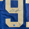 Aidan Hutchinson Signed Michigan Blue Jersey (Beckett)