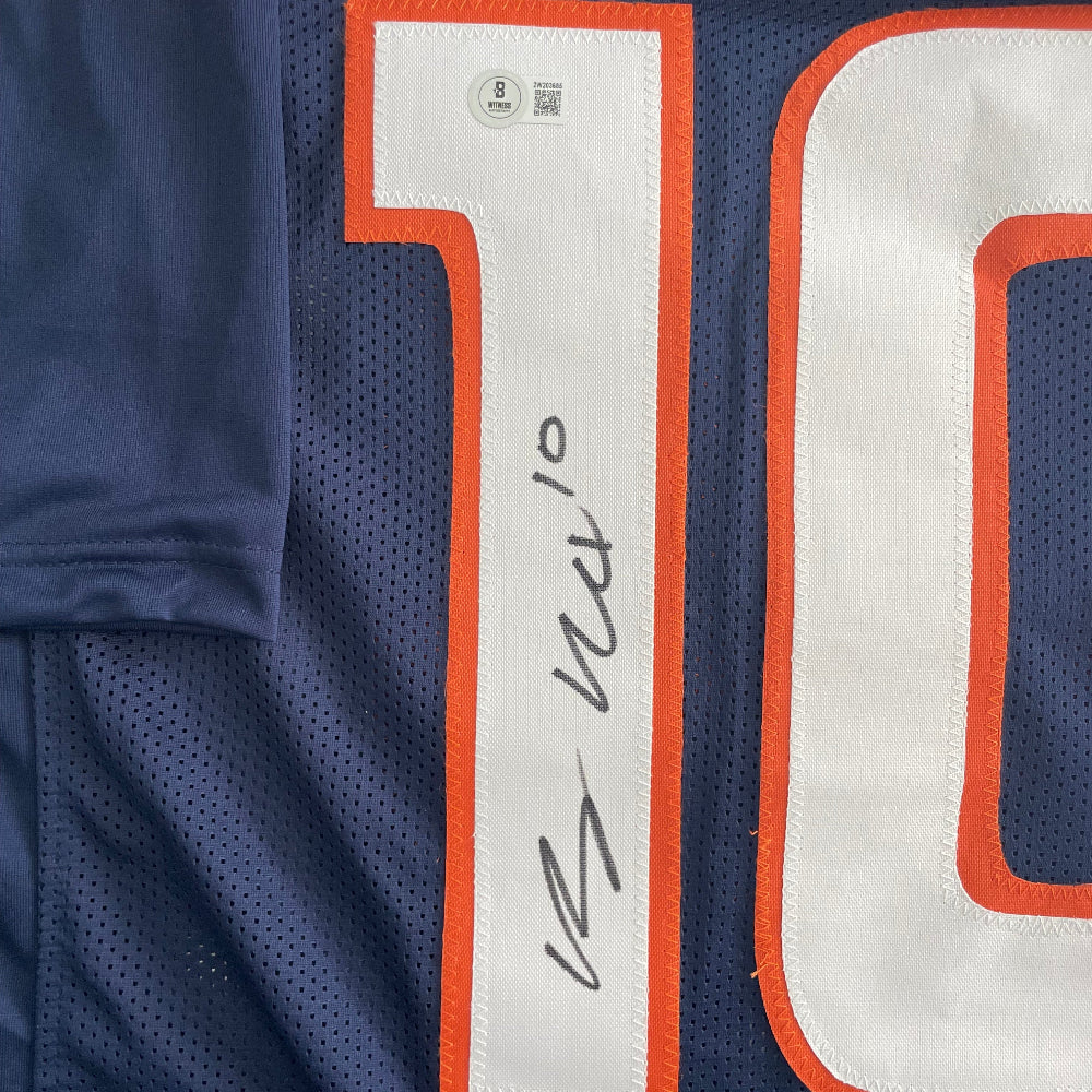 Bo Nix Signed Broncos Midnight Navy Jersey (Beckett)