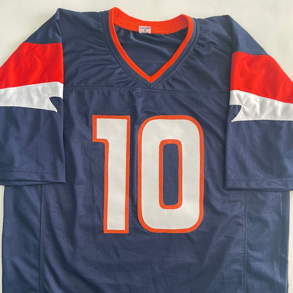 Bo Nix Signed Broncos Midnight Navy Jersey (Beckett)