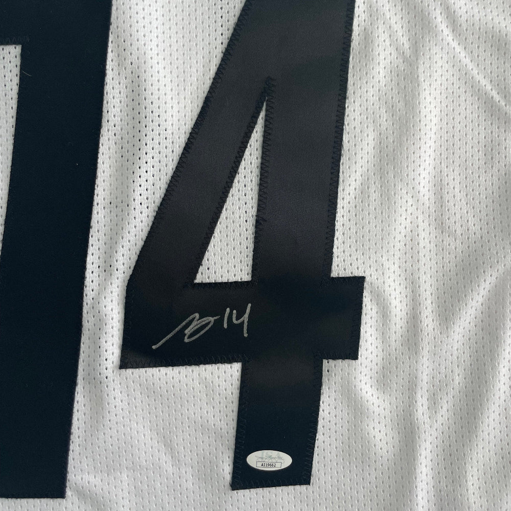 George Pickens Signed Steelers White Jersey (JSA)