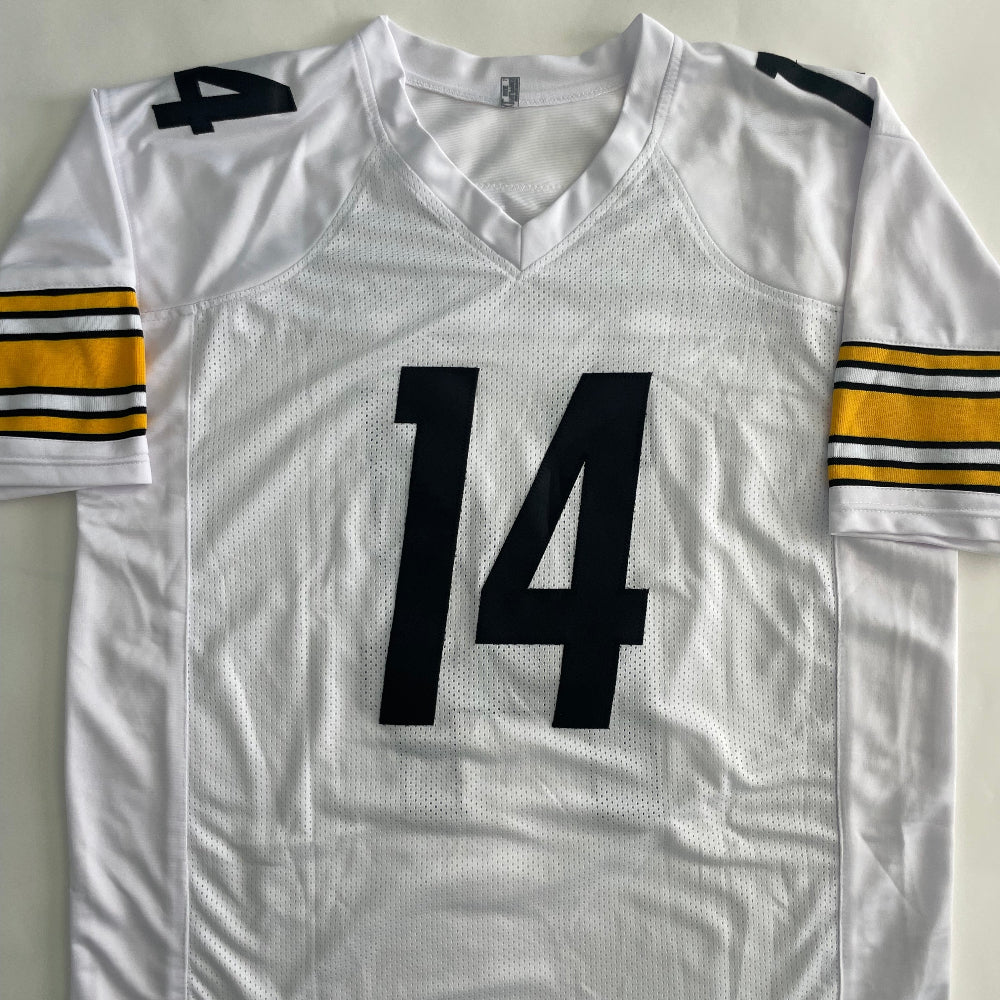 George Pickens Signed Steelers White Jersey (JSA)