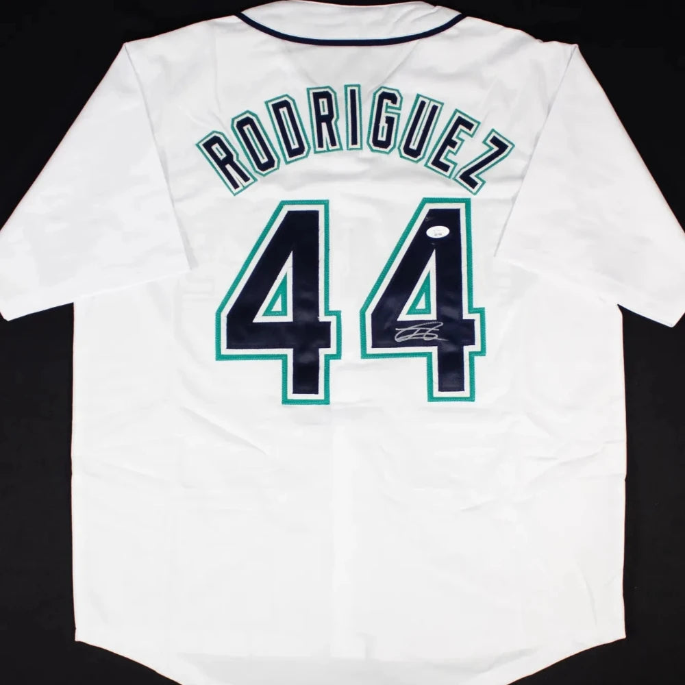 Julio Rodriguez Signed Seattle Mariners White Jersey (JSA COA)