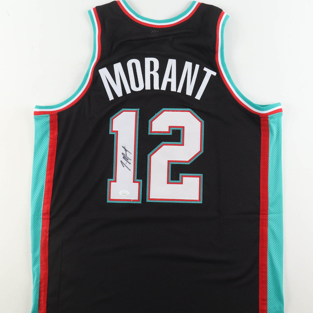 Ja Morant Signed Black Jersey (JSA)