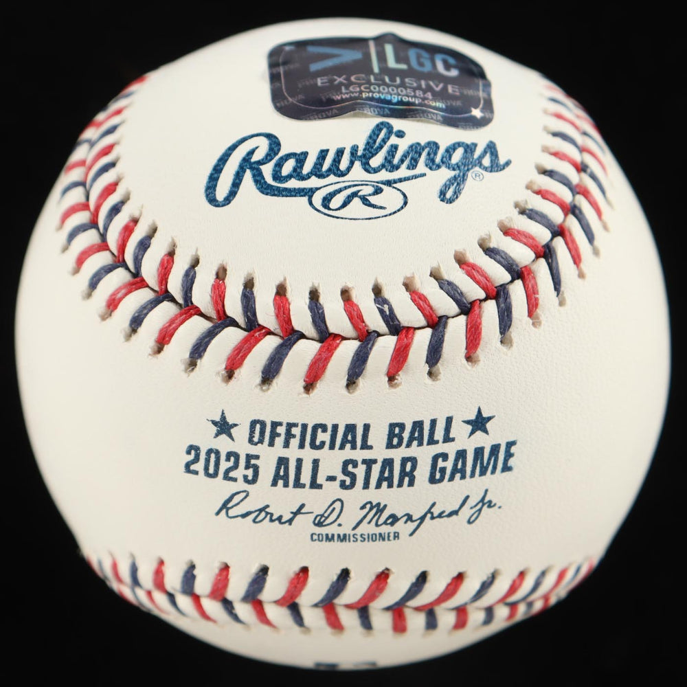 Jacob Misiorowski Signed Rawlings Official 2025 All-Star Game Baseball (Prova)