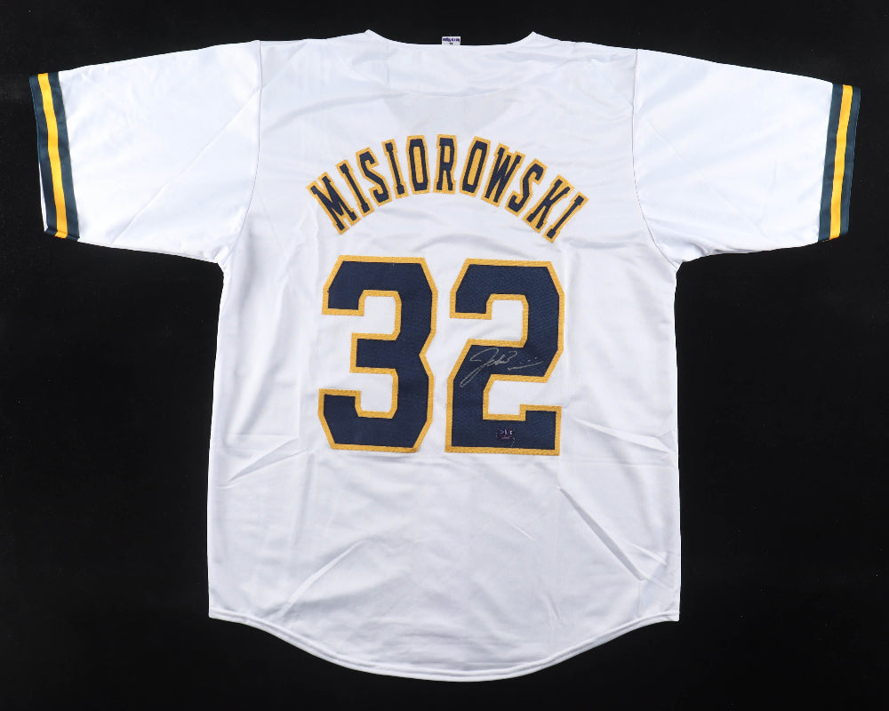 Jacob Misiorowski Signed Brewers Jersey (Prova)