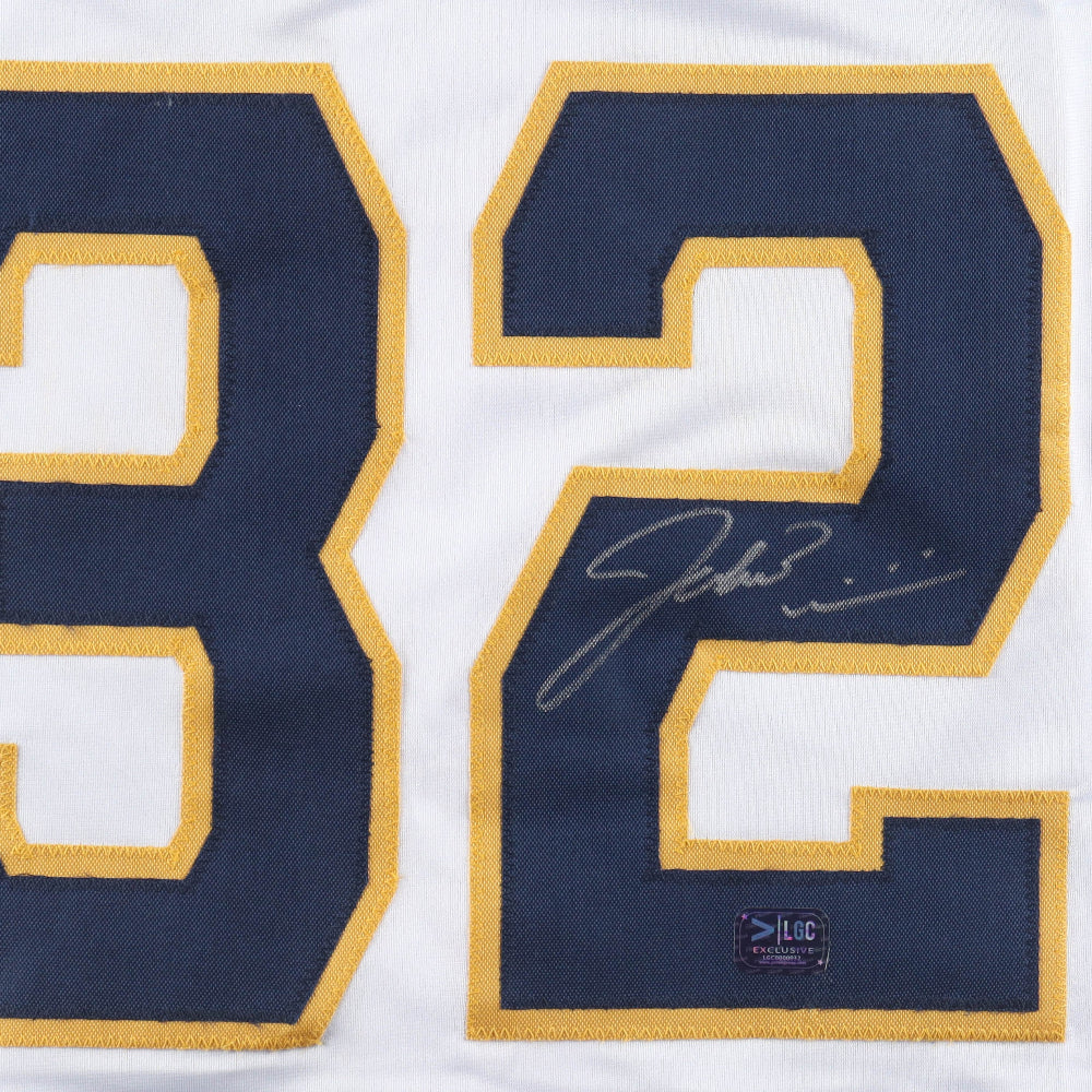 Jacob Misiorowski Signed Brewers Jersey (Prova)