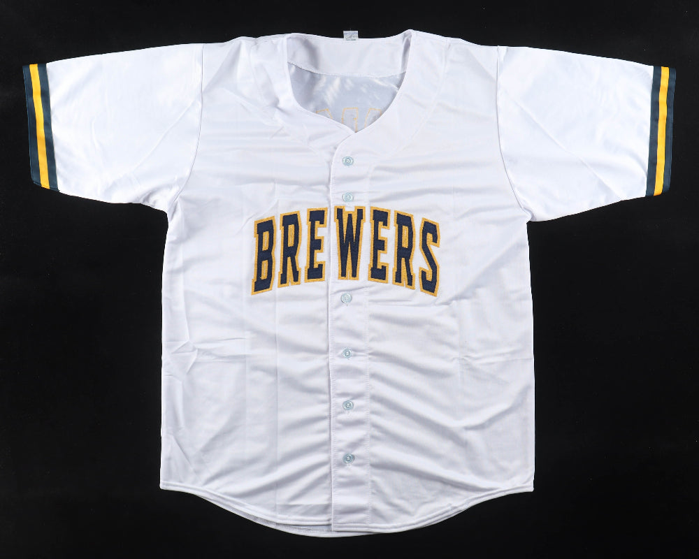 Jacob Misiorowski Signed Brewers Jersey (Prova)