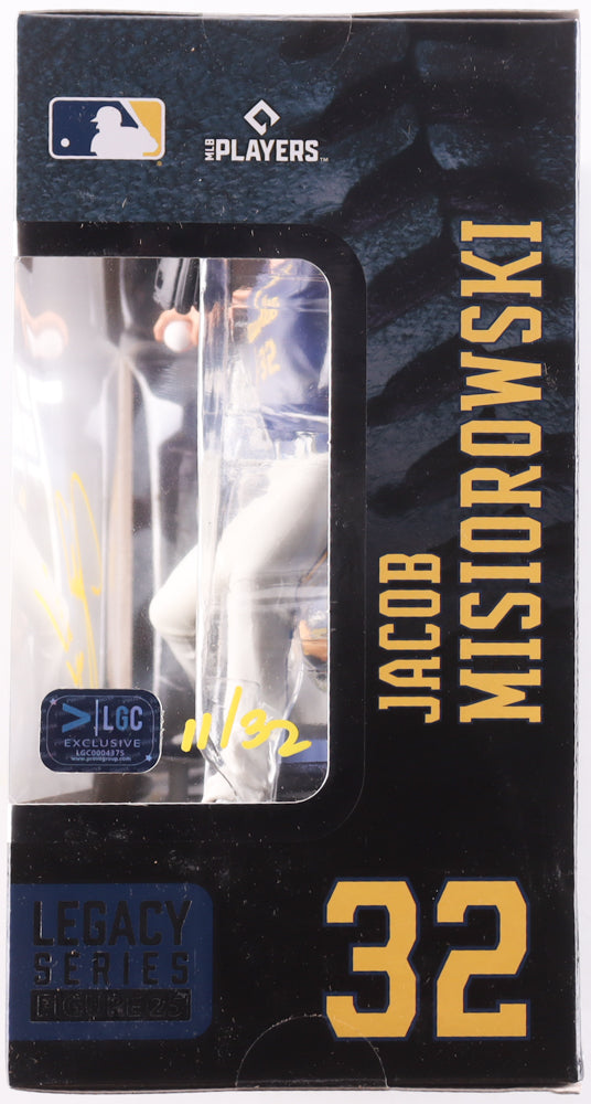 Jacob Misiorowski Signed LE Brewers Figurine With Original Packaging Inscribed "The Miz" (Prova)