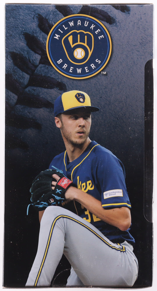 Jacob Misiorowski Signed LE Brewers Figurine With Original Packaging Inscribed "The Miz" (Prova)