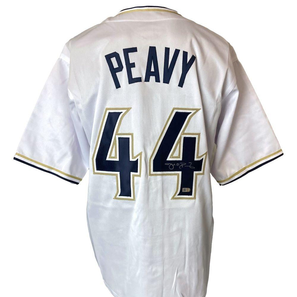 Jake Peavy Signed San Diego Padres White Jersey (Sports Integrity)