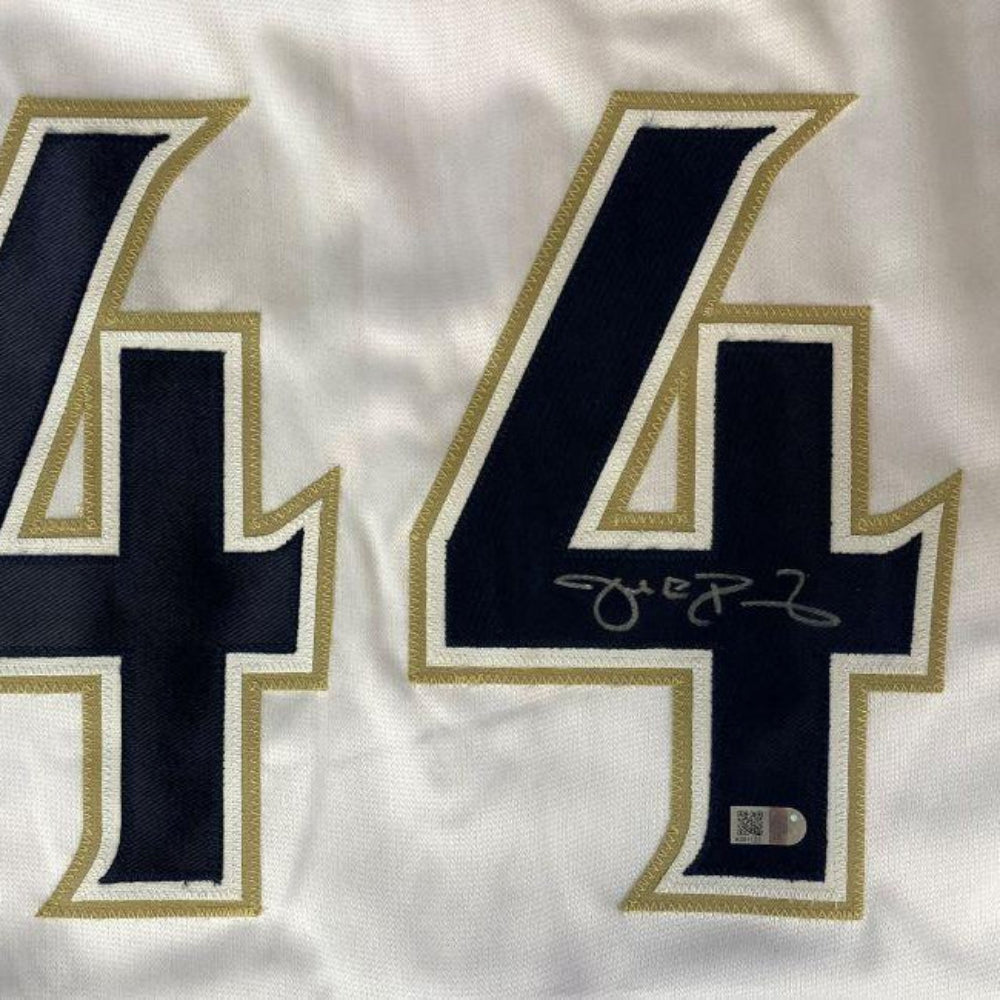 Jake Peavy Signed San Diego Padres White Jersey (Sports Integrity)